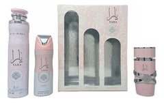 Set de Yara de Lattafa x3 piezas