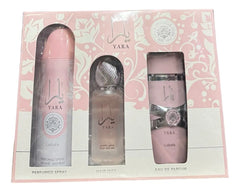 Set de Yara de Lattafa x3 piezas