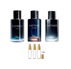 Discovery Set Dior Sauvage EDT + Sauvage EDP + Sauvage Parfum