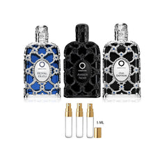 Discovery Set Orientica Royal Bleu + Amber Noir + Oud Saffron